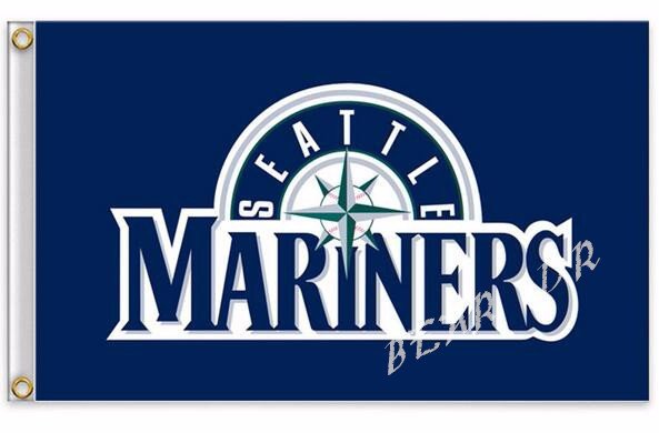 Seattle Mariners Flag hot sell goods 3X5FT 90x150cm