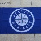 Seattle Mariners Flag 3x5 FT Banner 100D Polyester Flag