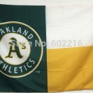 Oakland Athletics flag 3ftx5ft Banner 100D Polyester Flag metal Grommets 3X5FT