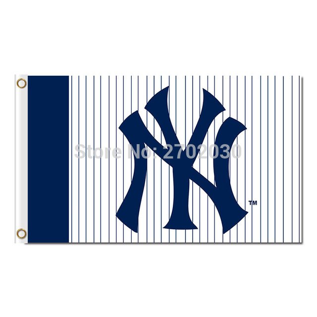 Blue New York Yankees Flag Baseball Strip World Series Champions 3x5 ft ...