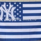 New York Yankees with modified US Flag Banner Flying Flag 3ft x 5ft