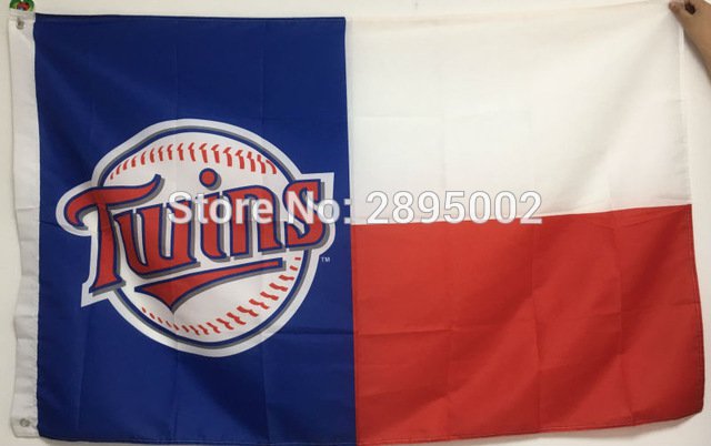 2017 New Minnesota Twins Banner Flag Polyester grommets 3x5 ft