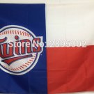 2017 New Minnesota Twins Banner Flag Polyester grommets 3x5 ft