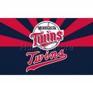 Minnesota Twins flag 3ftx5ft Banner 100D Polyester Flag metal Grommets