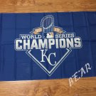 Kansas City Royals 2015 World Series Champs Flag Banner 3X5FT