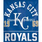 Kansas City Royals American Banner Baseball College House Flag 3X5 ft