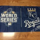 3x5 ft Kansas City Royals 2015 National League Champions Deluxe Flag