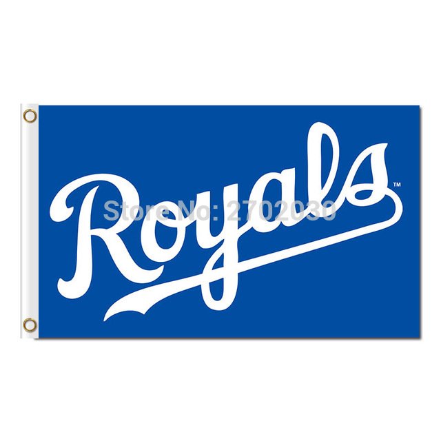 Royals Text Design KC Kansas City Royals Flag Baseball Fans Team 3x5 ft