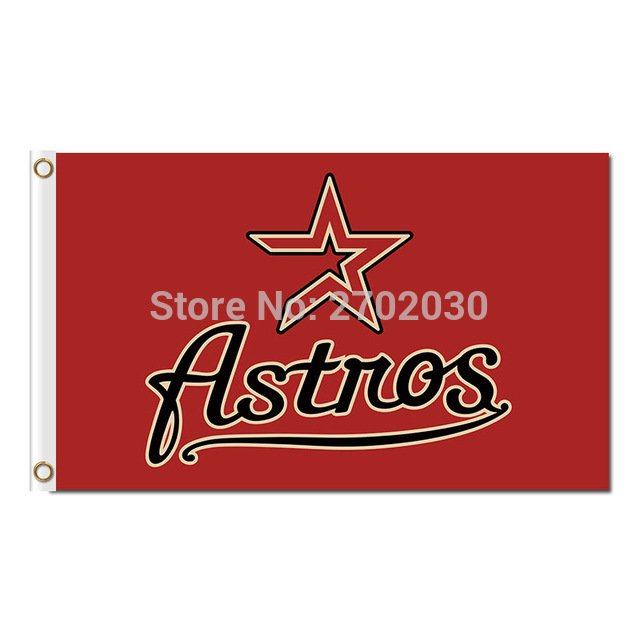 Red Star Astros Design Houston Astros Flag Baseball Fan Team Banners Flags