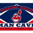 Material Cleveland Indians Man Cave flag With Metal Grommets Polyester 3ftx5ft