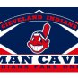 Material Cleveland Indians Man Cave flag With Metal Grommets Polyester 3ftx5ft
