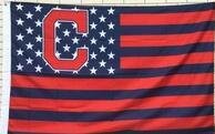 Cleveland Indians Flag 3ft x 5ft Polyester Banner with 2 Metal Grommets