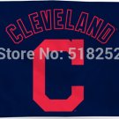 Cleveland Indians flag 3ftx5ft Banner 100D Polyester Flag metal Grommets