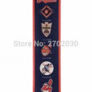 Cleveland Indians Rectangle Heritage Flags Banners With String Felt Pennats