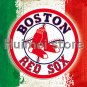 Boston Red Sox Flag 3ft x 5ft Polyester flag Flying with stripes metal Grommets