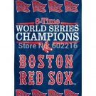 Boston Red Sox 8-Time World Series Flag 3FTX 5FT