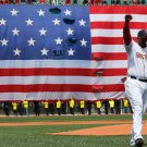 Boston Red Sox David Ortiz 3ftx5ft 100D Polyester Flag metal Grommets 90x150cm