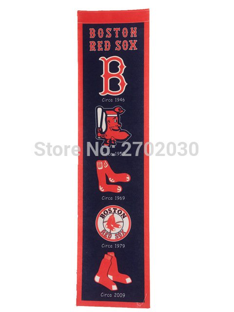 Boston Red Sox Baseball Team San Francisco Giants Rectangle Heritage Flags