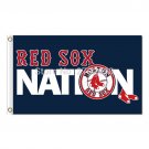 Nation Boston Red Sox Flag Fans Baseball Team Custom Banners 3x5 ft