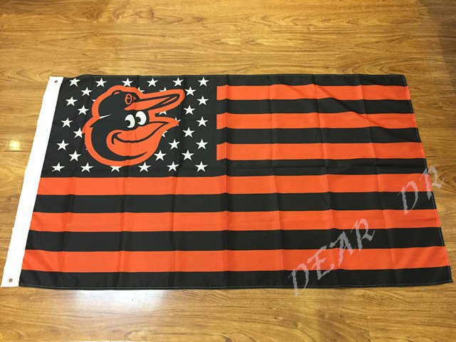 Baltimore Orioles Flag 3ft x 5ft Polyester Baltimore Ravens Banner