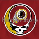 Washington Redskins Flag with Grommets, 3 x 5FT custom skull circle head flag