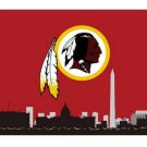 Washington Redskins skyline 3ftx5ft Banner 100D Polyester Flag 2 metal Grommets
