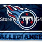 Tennessee Titans Allegiance Flag 150X90CM Banner 100D Polyester3x5 FT