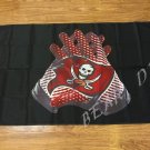 VTampa Bay Buccaneers Glove 3x5 ft flag 100D Polyester flag 90x150cm