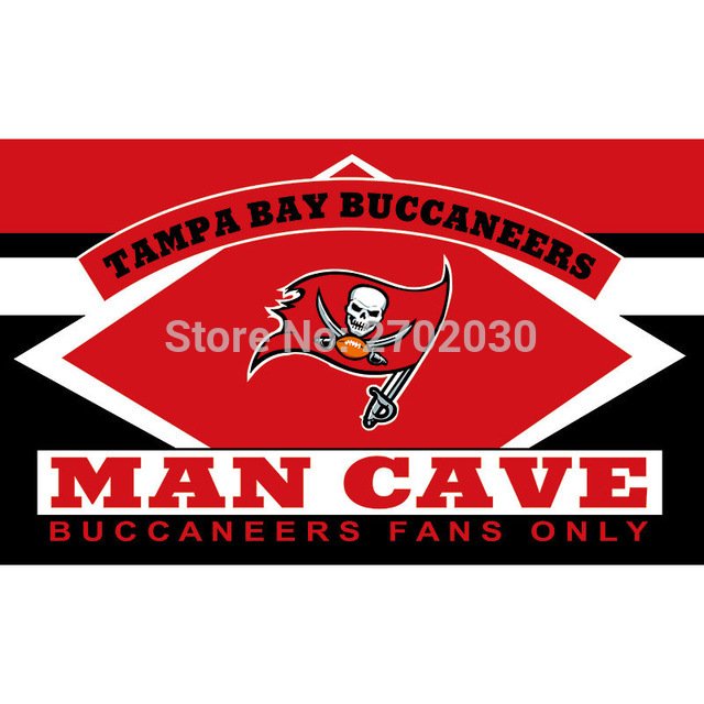 Tampa Bay Buccaneers Flag MAN CAVE World Series Football Team 3ft X 5ft