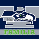 90x150cm Familia style digital print custom Seattle Seahawks flag banner