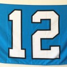 Seattle Seahawks 12th Man Large Outdoor Flag 3x5 ft Banner metal holes Flag
