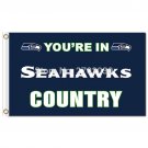 You Are In Seattle Country Flag World Series Football Team 3ft X 5ft