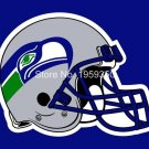 Seattle Seahawks Helmet Flag 3ft x 5ft Polyester flag with 2 Metal Grommets