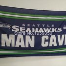 Seattle Seahawks Man Cave Flag 3ft x 5ft Polyester Banner flag