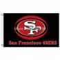 San Francisco 49ers Flag Custom Faithful Word Football San Francisco 49ers