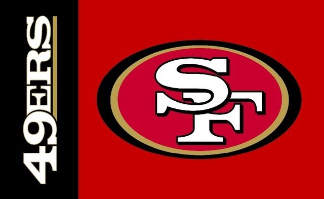 San Francisco 49ers Custom flag 3x5ft 150x90cm Metal Brass Grommets