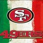San Francisco 49ers flags 3x5ft oil painting style flag
