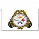 Pittsburgh Steelers Flag Football Gloves Banner World Series 3ft X 5ft