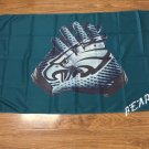 Philadelphia Eagles Glove 3x5 ft flag 100D Polyester flag 90x150cm