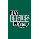 Green Fly EAGLES Flag MAN CAVE Banner World Series Football Team 3ft X 5ft