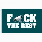 Philadelphia Eagles the rest flag3ftx5ft banner 100D Polyester Flag