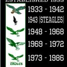 Philadelphia Eagles 3x5 ft flag 100D Polyester flag 90x150 cm