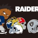 Oakland Raiders VS Cowboys Large Nylon High Quality Football Flag 3X5 ft