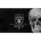 OAKLAND RAIDERS football skull Flags 3ftx5ft 100D Polyester Hip Hop banners