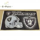 Oakland Raiders 3ft*5ft (90*150cm) Size Decoration Flag Banner