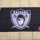 Oakland Raiders banner, 90X150CM polyester flag king