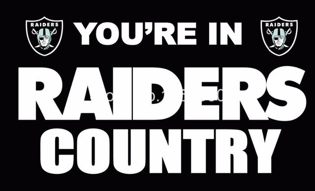 Oakland Raiders Flag 3ft x 5ft Polyester Banner Flying Custom flag 90x150cm