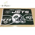 New York Jets 3ft*5ft (90*150cm) Size Decoration Flag Banner