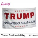 American flag 90*150 cm white TRUMP for president make America great again