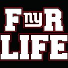 New York Giants FOR LIFE flags 3ftx5ft Banner 100D Polyester Flag